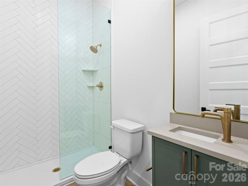 Furnished interior view inside a new home in , Asheville (Image 15).