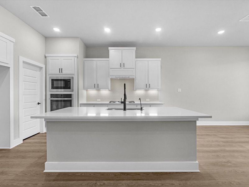 Furnished interior view inside a new home in Trillium, Richmond (Image 9).