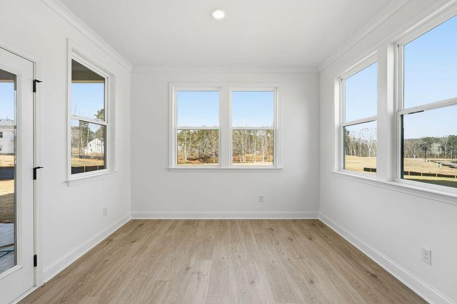 Spacious, unfurnished interior of a new home in Reserve at Hickory Walk, Kennesaw (Image 35). Spacious, unfurnished interior of a new home in Reserve at Hickory Walk, Kennesaw (Image 35).