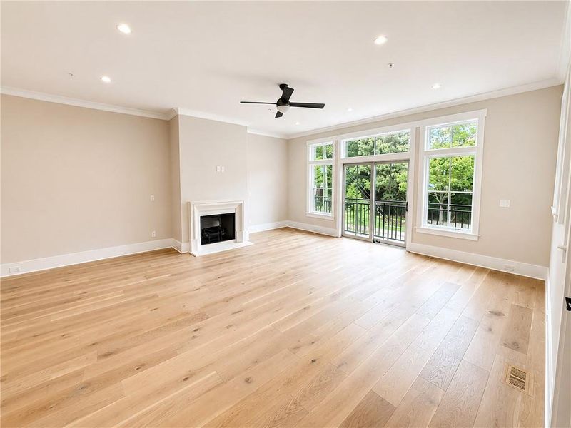 Spacious, unfurnished interior of a new home in , Atlanta (Image 16). Spacious, unfurnished interior of a new home in , Atlanta (Image 16).