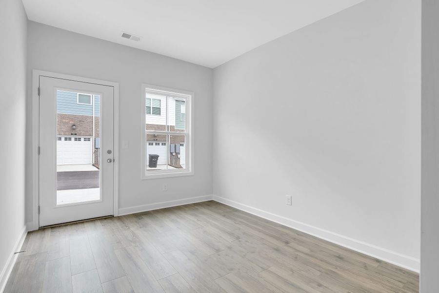 Representative unfurnished interior of a home built from the Grayson by Parkside Builders in Anderson Park, Hendersonville (Image 20).