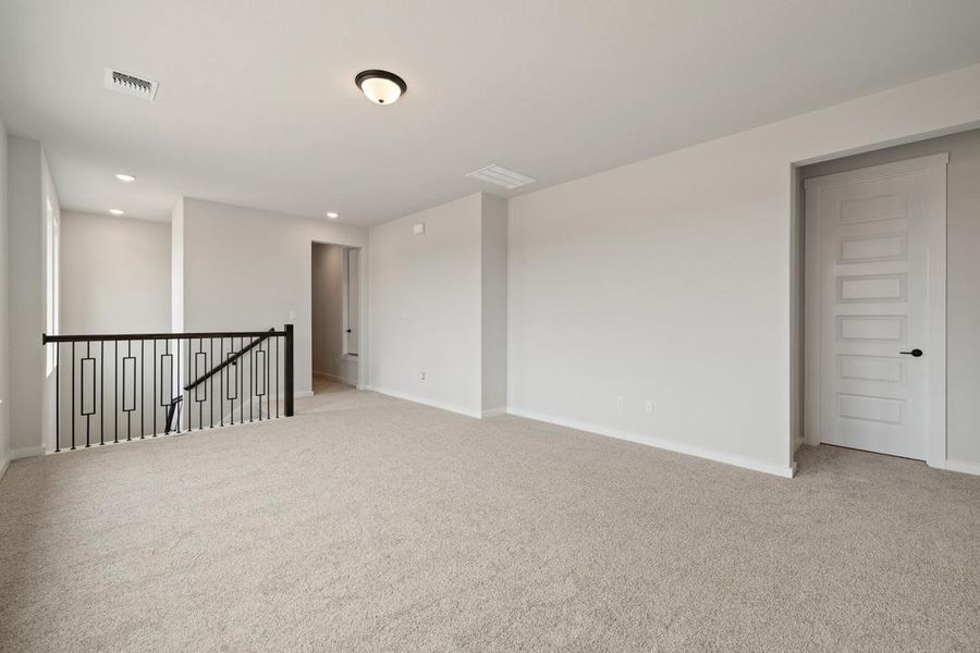 Spacious, unfurnished interior of a new home in Capitol Collection at Lariat, Liberty Hill (Image 21). Spacious, unfurnished interior of a new home in Capitol Collection at Lariat, Liberty Hill (Image 21).