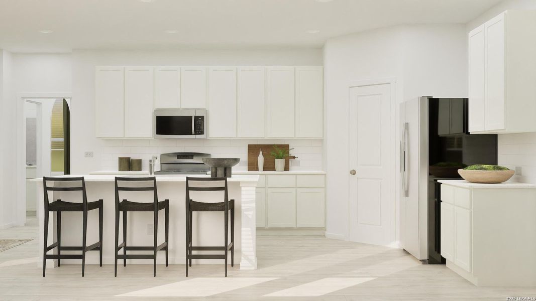 Furnished interior view inside a new home in Stone Garden, Elmendorf (Image 3). Furnished interior view inside a new home in Stone Garden, Elmendorf (Image 3).