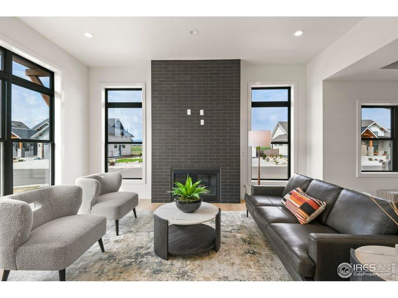 Furnished interior view inside a new home in , Berthoud (Image 13).