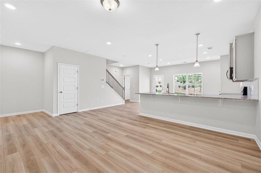 Spacious, unfurnished interior of a new home in Jameson Towns, Villa Rica (Image 24). Spacious, unfurnished interior of a new home in Jameson Towns, Villa Rica (Image 24).