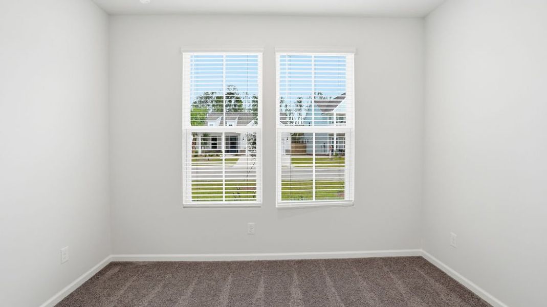 Spacious, unfurnished interior of a new home in Midpoint at New Riverside, Bluffton (Image 20).
