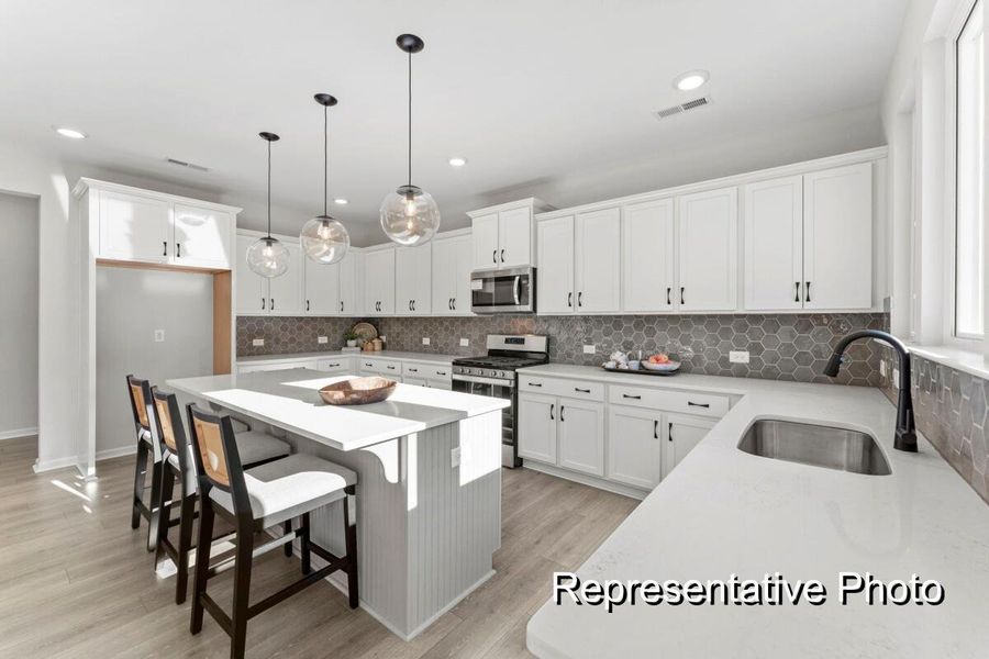 Furnished interior view inside a new home in , Ravenel (Image 9).