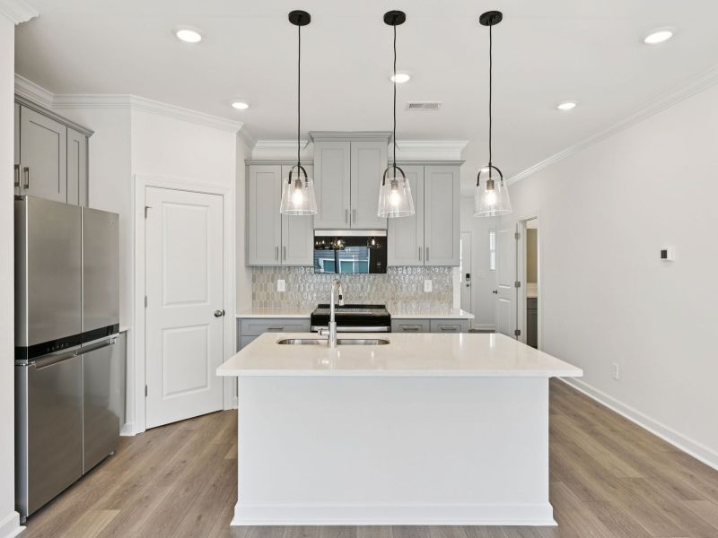 Furnished interior view inside a new home in Meadows at Wilson Farms - The Summit Series, Fort Mill (Image 3).