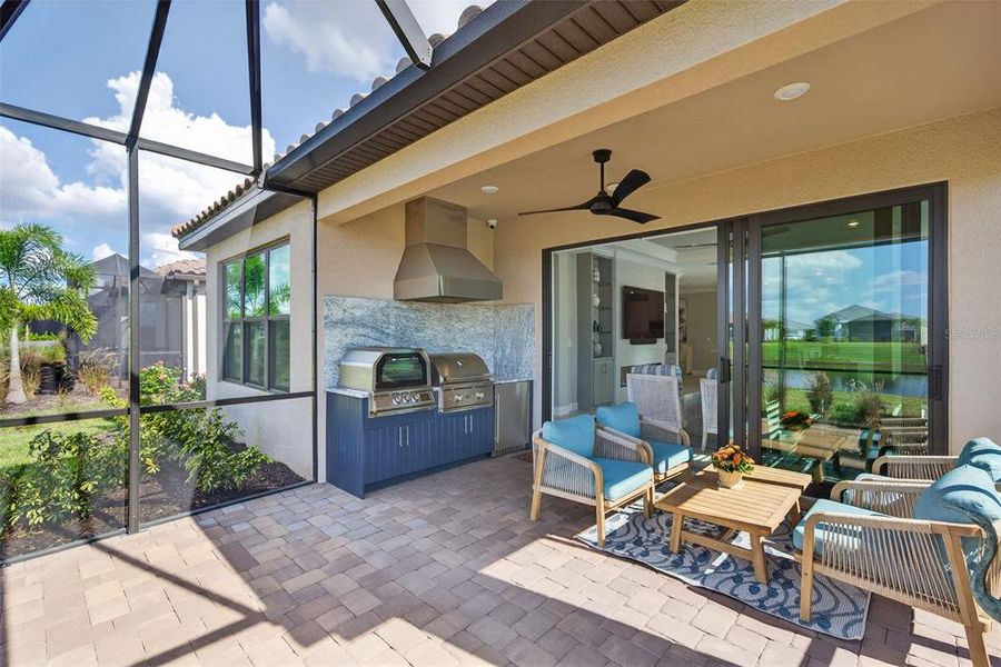 Exterior details and patio area of a home in , Bradenton (Image 25). Exterior details and patio area of a home in , Bradenton (Image 25).