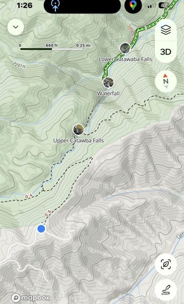 Catawba Trail access