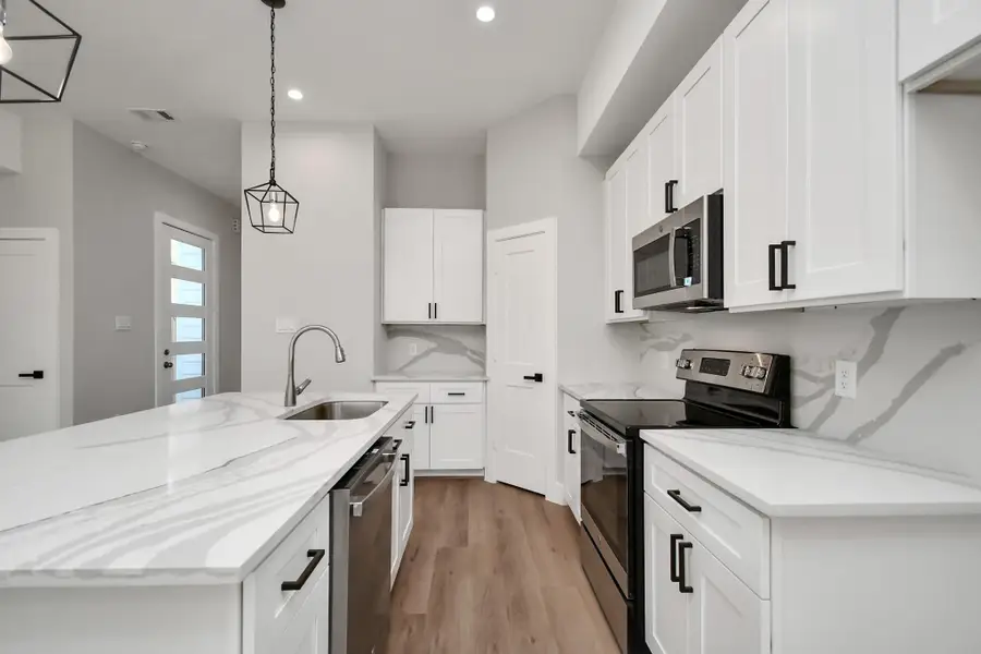 Furnished interior view inside a new home in , Houston (Image 6).