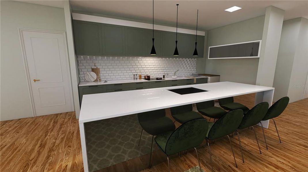 Furnished interior view inside a new home in , Homosassa (Image 13).