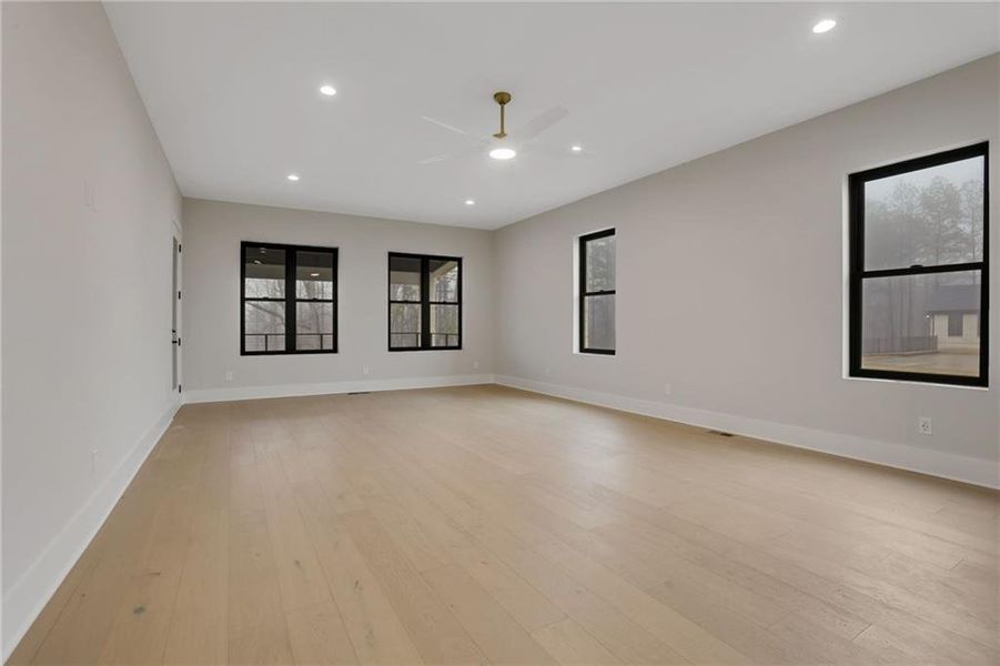 Spacious, unfurnished interior of a new home in , Milton (Image 58).