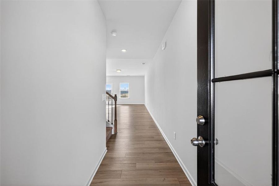 Spacious, unfurnished interior of a new home in Townes At The Stiles, Cartersville (Image 29).