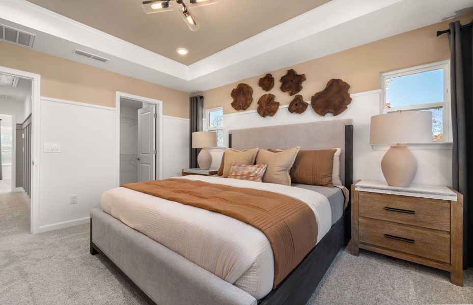 Furnished interior view inside a new home in Everton, Durham (Image 28).