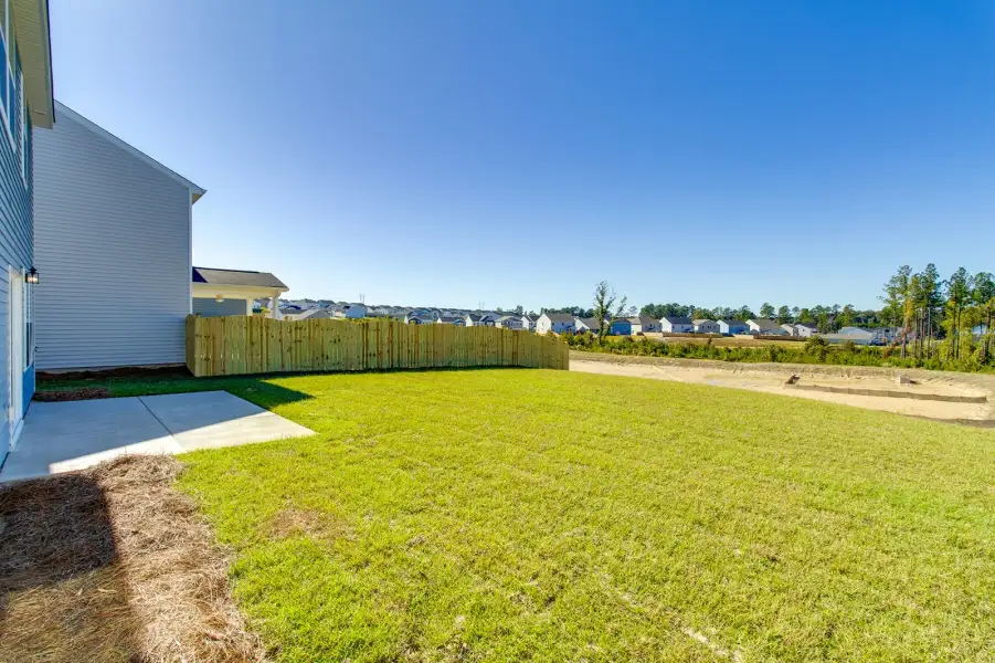 Exterior details and patio area of a home in Ellington, Elgin (Image 21).