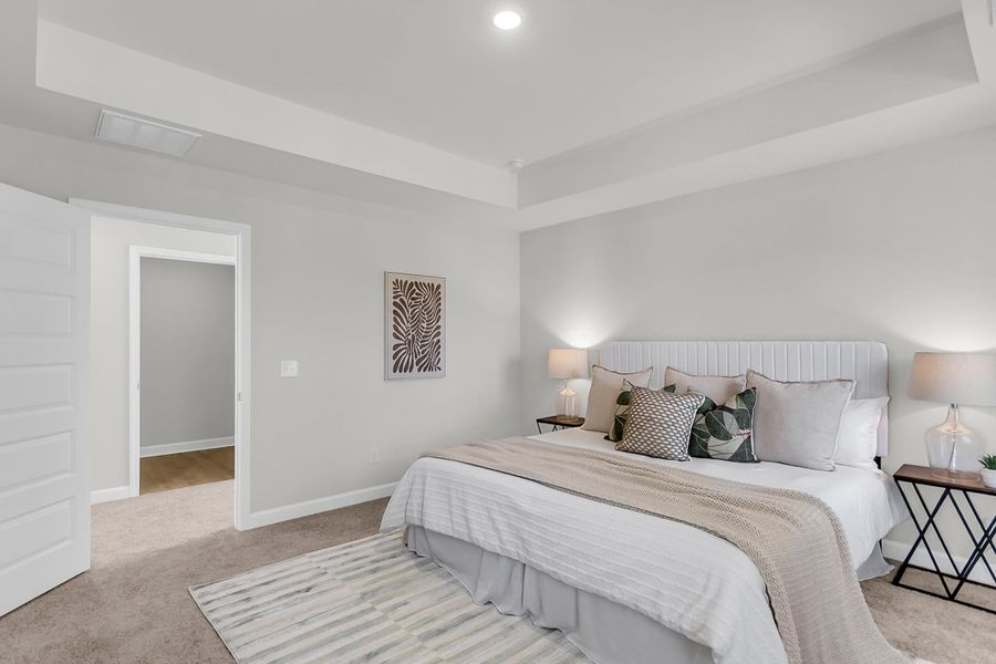 Furnished interior view inside a new home in Six Oaks, Summerville (Image 11).