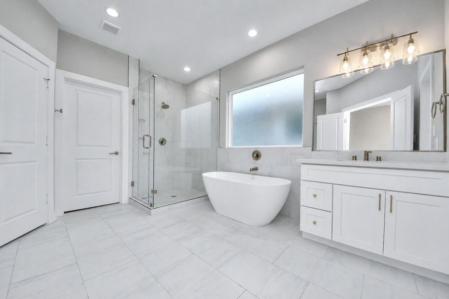 Furnished interior view inside a new home in , Houston (Image 5).