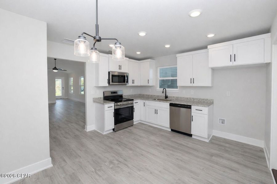 Furnished interior view inside a new home in Fox Glenn, Panama City (Image 6).