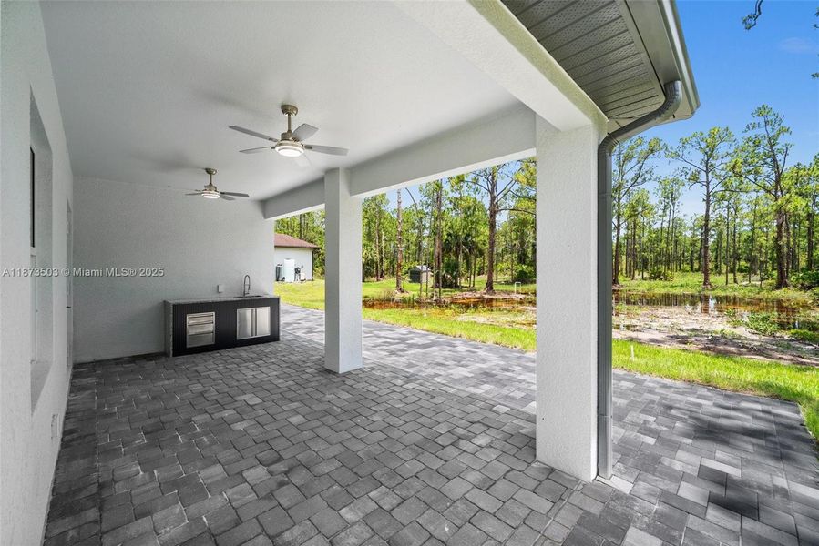 Furnished interior view inside a new home in , Naples (Image 16).