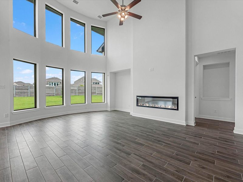 Representative unfurnished interior of a home built from the The Calistoga by Westin Homes in ARTAVIA® - 65' Art Collection, Conroe (Image 11). Representative unfurnished interior of a home built from the The Calistoga by Westin Homes in ARTAVIA® - 65' Art Collection, Conroe (Image 11).