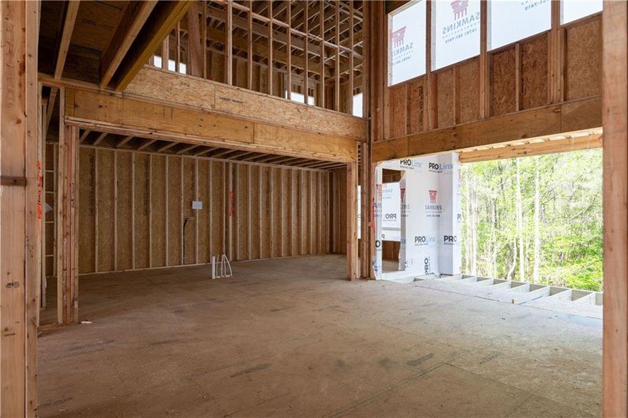 In-progress construction of a new home in , Fairburn, GA (Image 25).