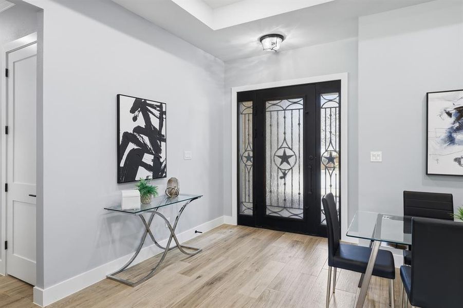Furnished interior view inside a new home in , Arlington (Image 30).