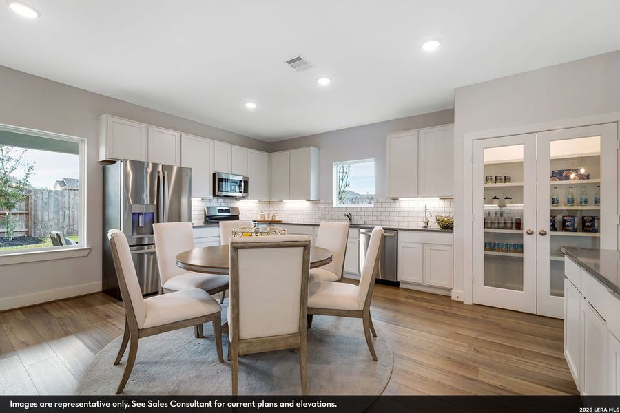 Furnished interior view inside a new home in Swenson Heights, Seguin (Image 15).
