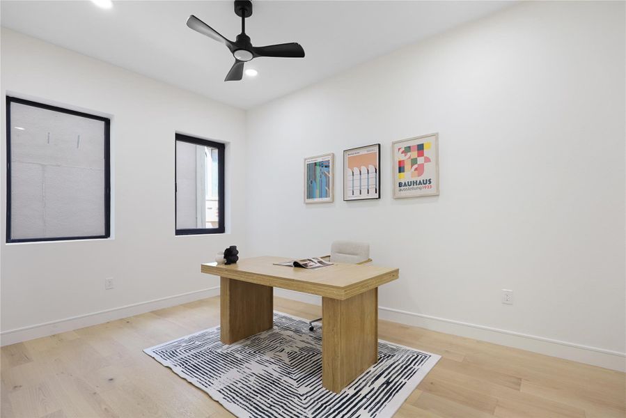 Furnished interior view inside a new home in , Houston (Image 5).