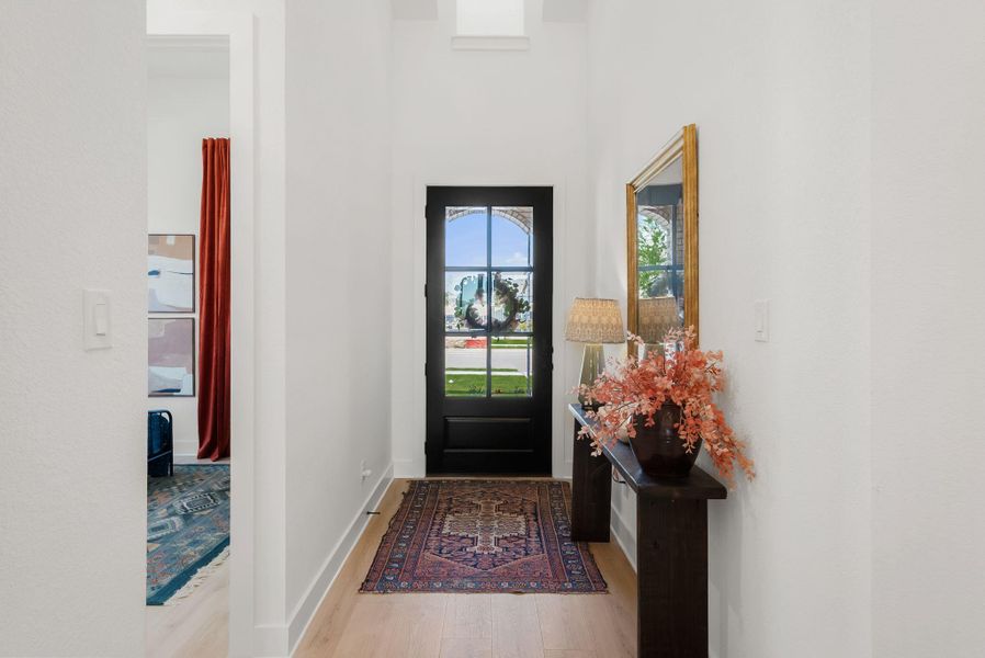 Furnished interior view inside a new home in Santa Rita Ranch, Liberty Hill (Image 5).