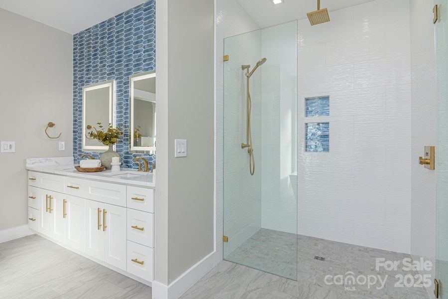 No Steps Walk In Shower