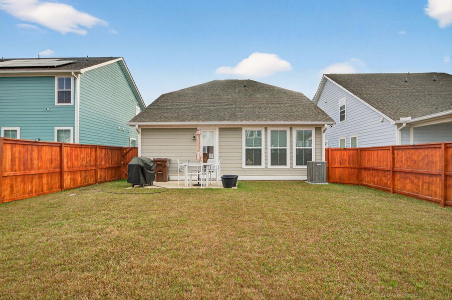 Exterior details and patio area of a home in , Moncks Corner (Image 3). Exterior details and patio area of a home in , Moncks Corner (Image 3).