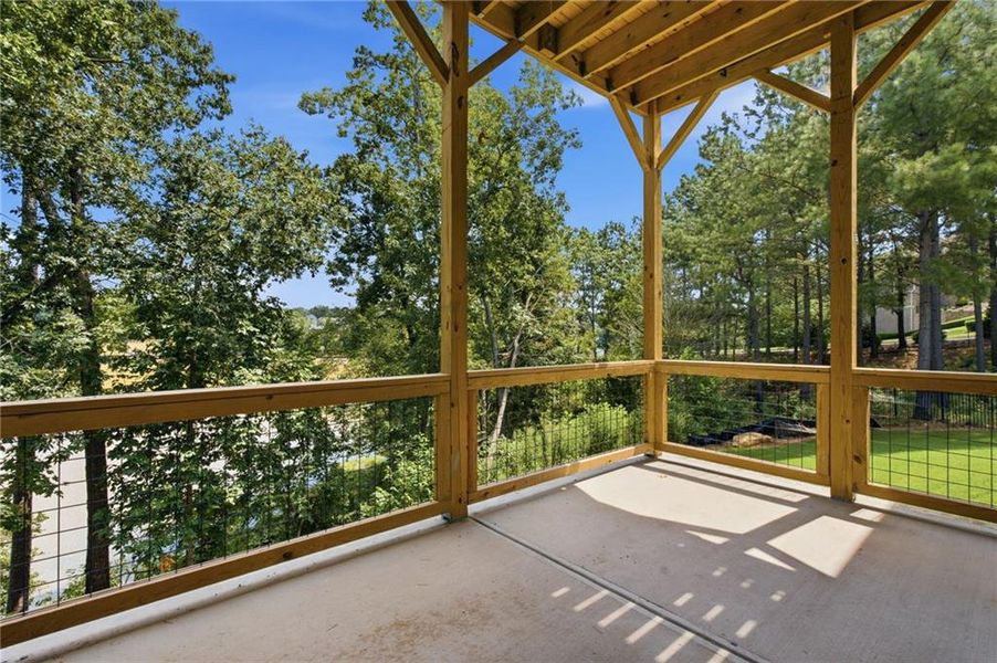 Exterior details and patio area of a home in , Flowery Branch (Image 36). Exterior details and patio area of a home in , Flowery Branch (Image 36).