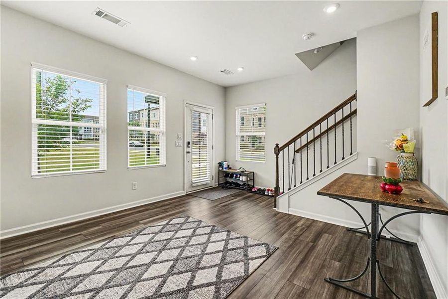 Furnished interior view inside a new home in , Acworth (Image 6).