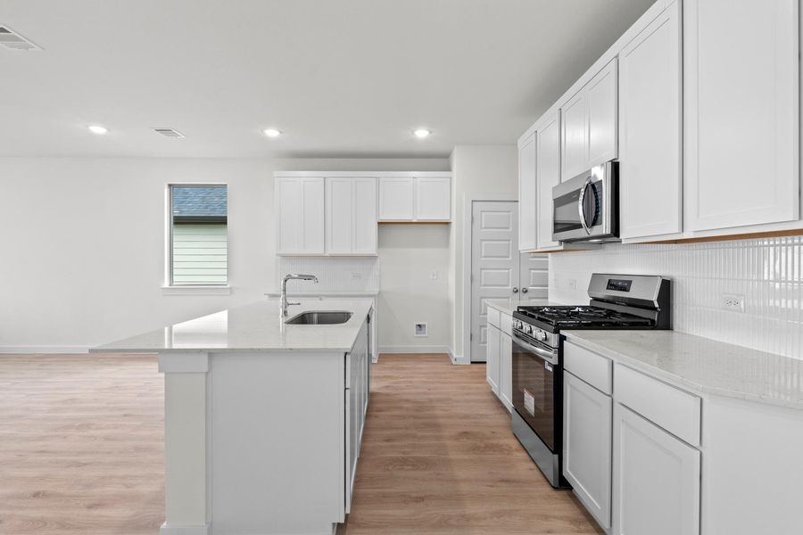 Furnished interior view inside a new home in Prairie Winds, Hutto (Image 16).