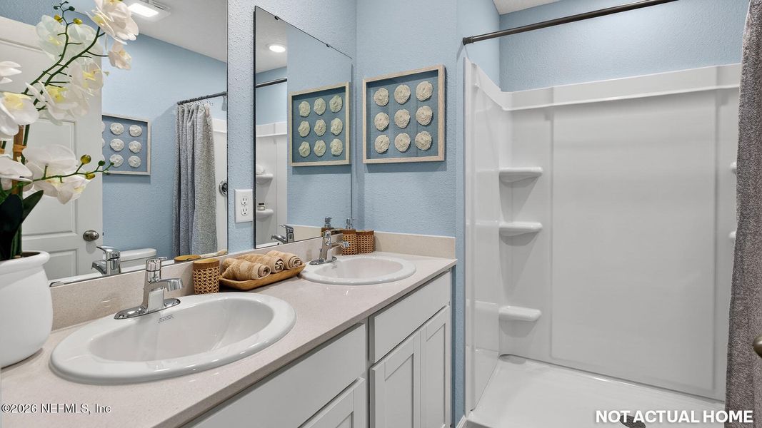 Furnished interior view inside a new home in Hansen Creek, Jacksonville (Image 17).