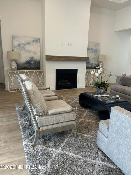 Furnished interior view inside a new home in SilverLeaf, St. Augustine (Image 17). Furnished interior view inside a new home in SilverLeaf, St. Augustine (Image 17).