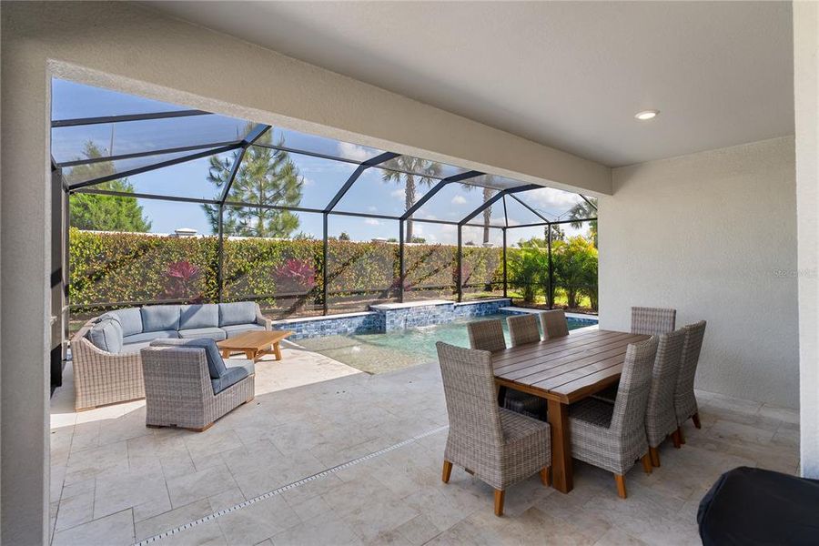 Exterior details and patio area of a home in , Bradenton (Image 22).
