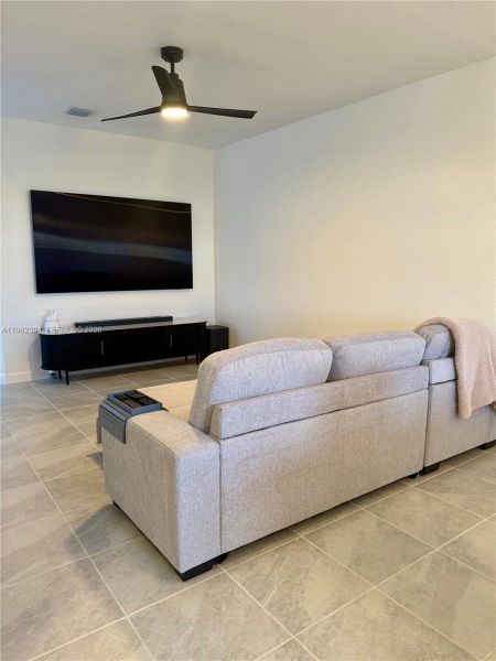 Furnished interior view inside a new home in , Homestead (Image 7). Furnished interior view inside a new home in , Homestead (Image 7).