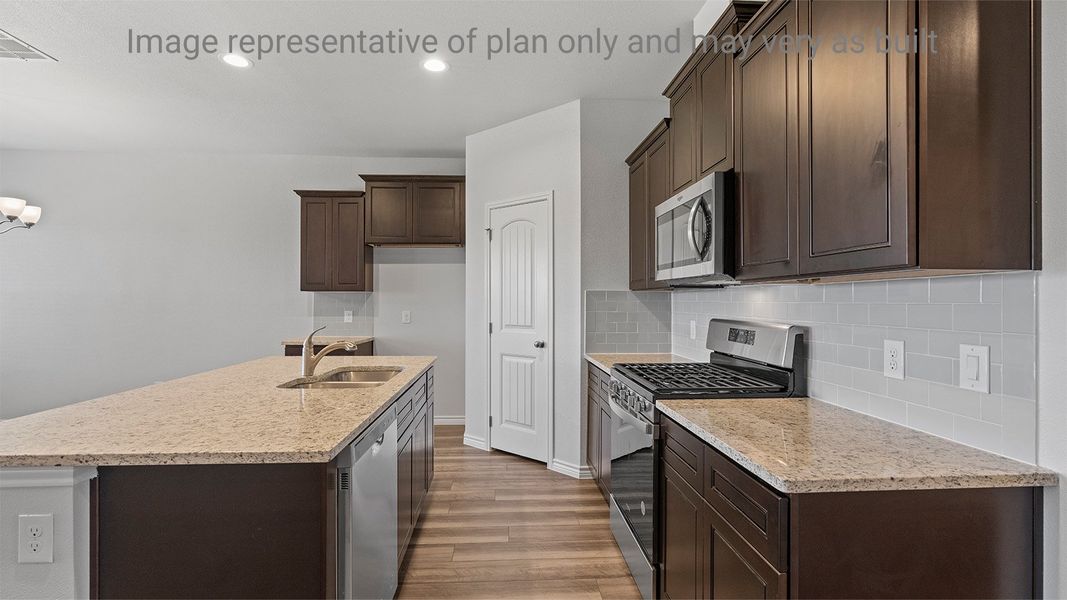 Furnished interior view inside a new home in Somerset at Sinton, Sinton (Image 7).