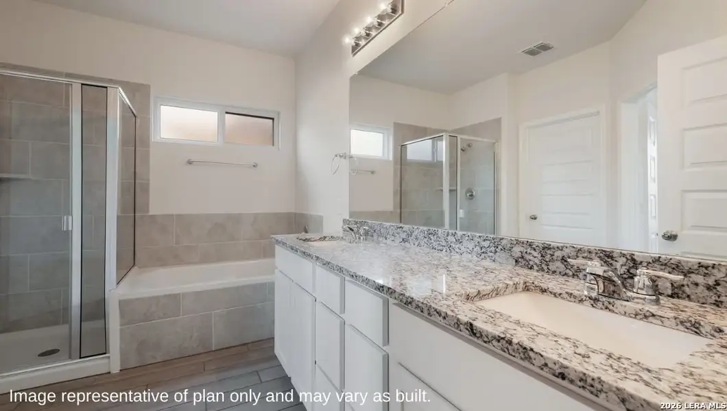 Furnished interior view inside a new home in , Cibolo (Image 7).