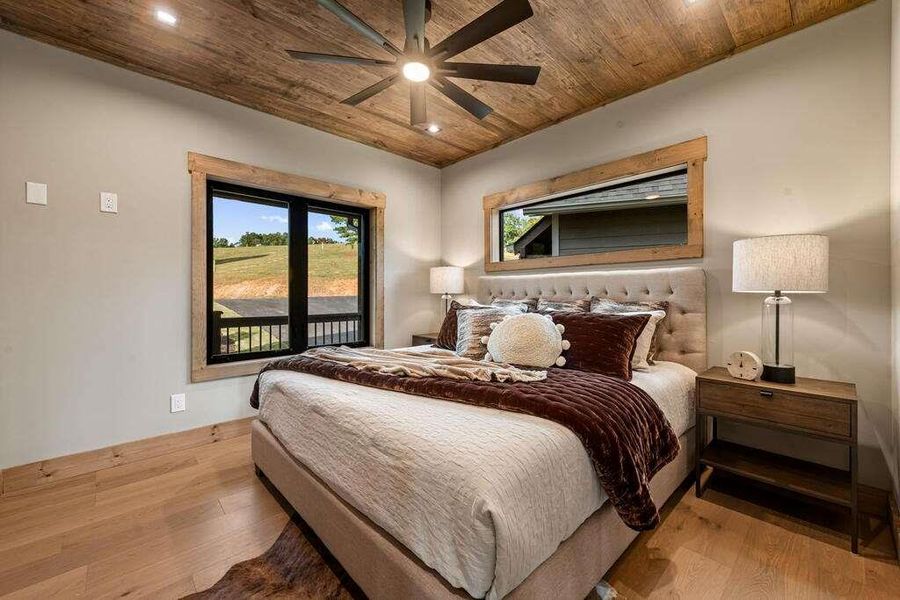 Furnished interior view inside a new home in , Blue Ridge (Image 48).