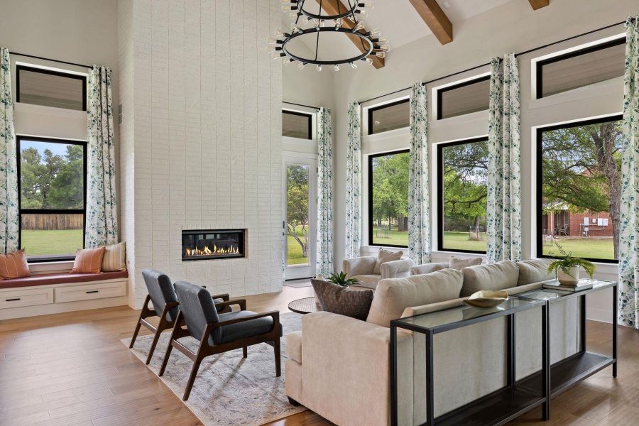 Furnished interior view inside a new home in , Georgetown (Image 4).