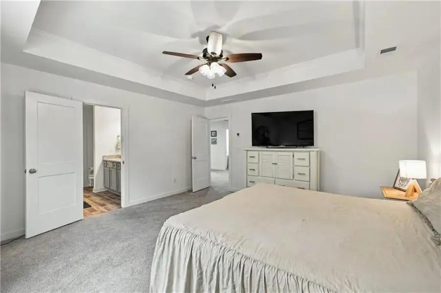 Furnished interior view inside a new home in Sutton’s Landing, Statham (Image 26).