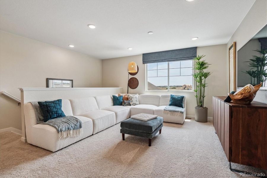 Furnished interior view inside a new home in Spring Valley Ranch, Elizabeth (Image 30).