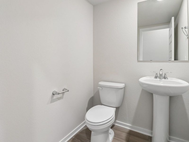 Furnished interior view inside a new home in Parkway Commons - City Series, Missouri City (Image 9).