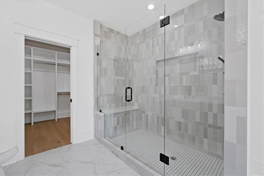 Furnished interior view inside a new home in , Decatur (Image 46).