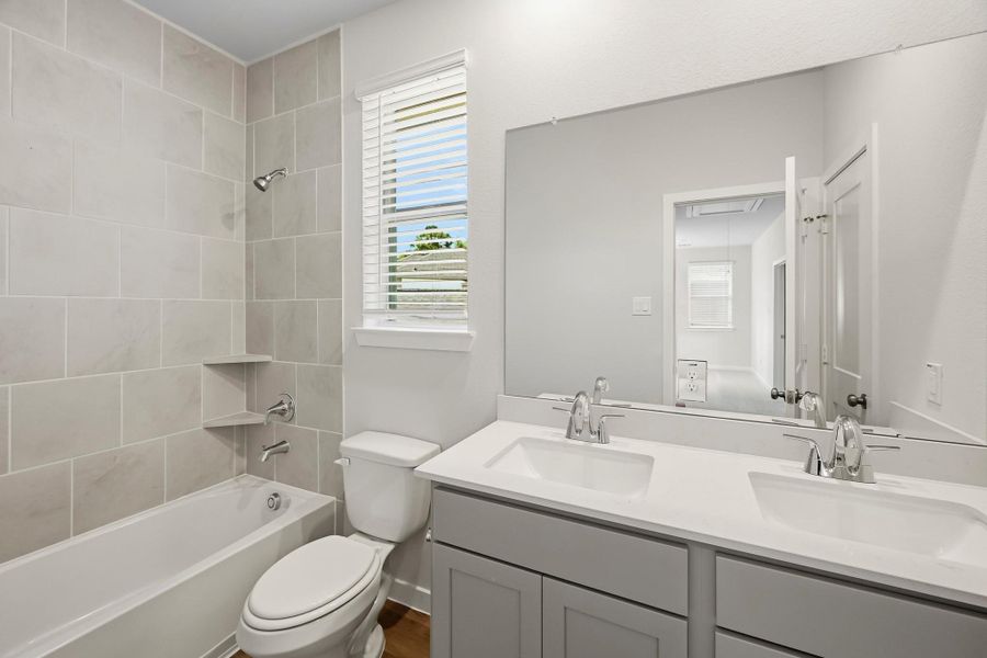 Furnished interior view inside a new home in Audubon, Magnolia (Image 13).