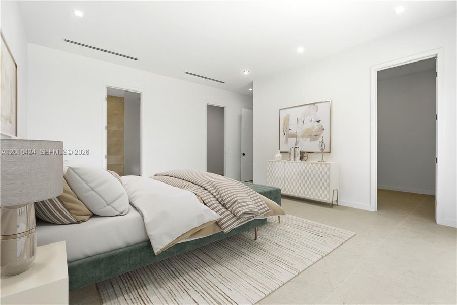Staged - Primary Bedroom