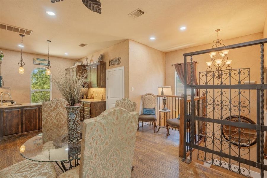 Furnished interior view inside a new home in , Weatherford (Image 5).